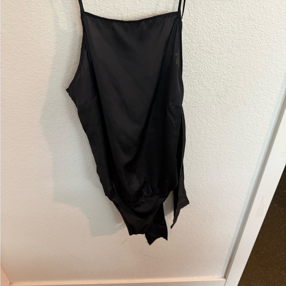 Abercrombie & Fitch - Black silky bodysuit